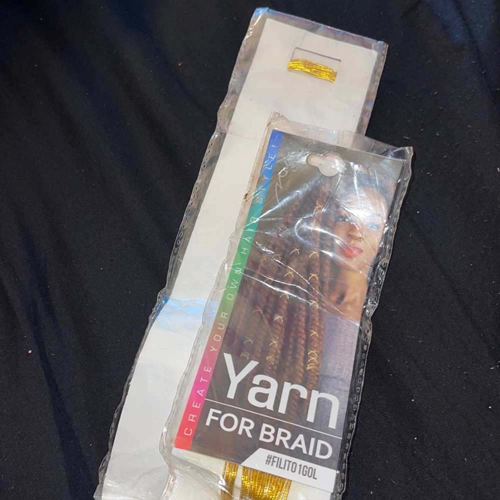 Gold Yarn For braid - Picture 4 of 6